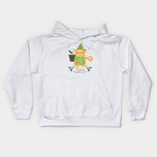 Cat Gnome Kids Hoodie